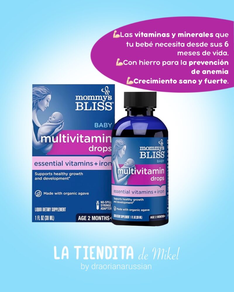 Multivitamínico Mommy´s Bliss + Hierro
