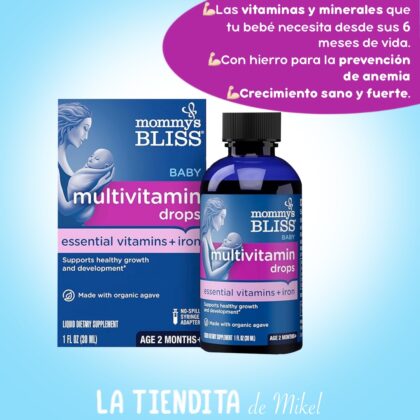 Multivitamínico Mommy´s Bliss + Hierro